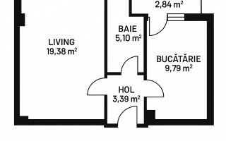 1c, decomandat, 41mp, et.5/9, complex nou Tatarasi, predare decembrie! - Poză 1