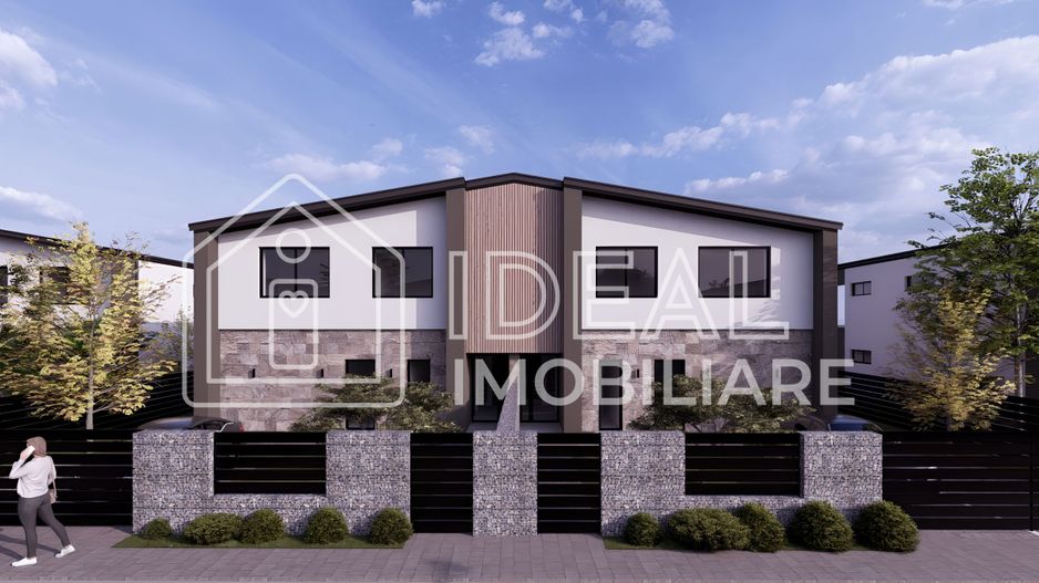 Duplex modern P+E, 134 mp utili, 3 dormitoare, terasă și grădină - Poză 1