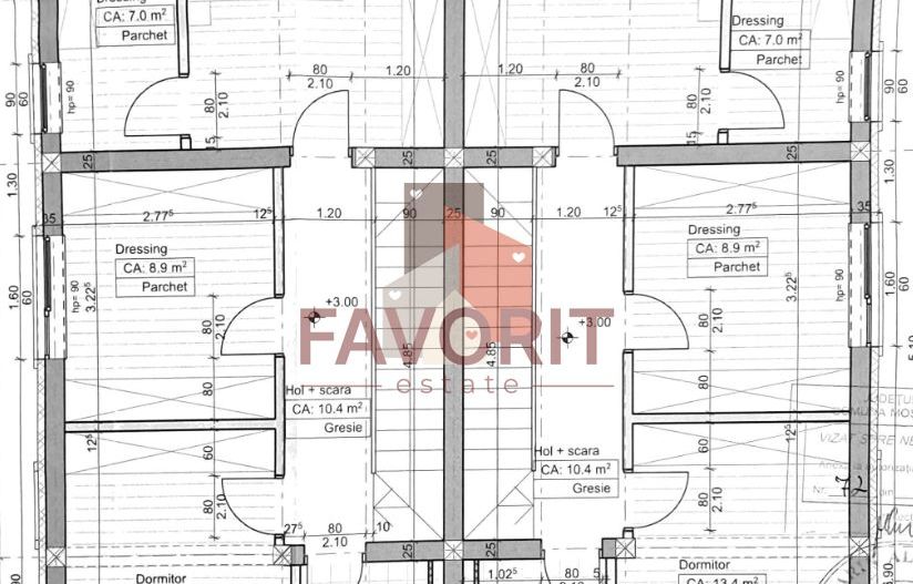 Duplex in Mosnita Noua | Finisaje la alegere | Langa Mcity | La Asfalt - Schiță 5