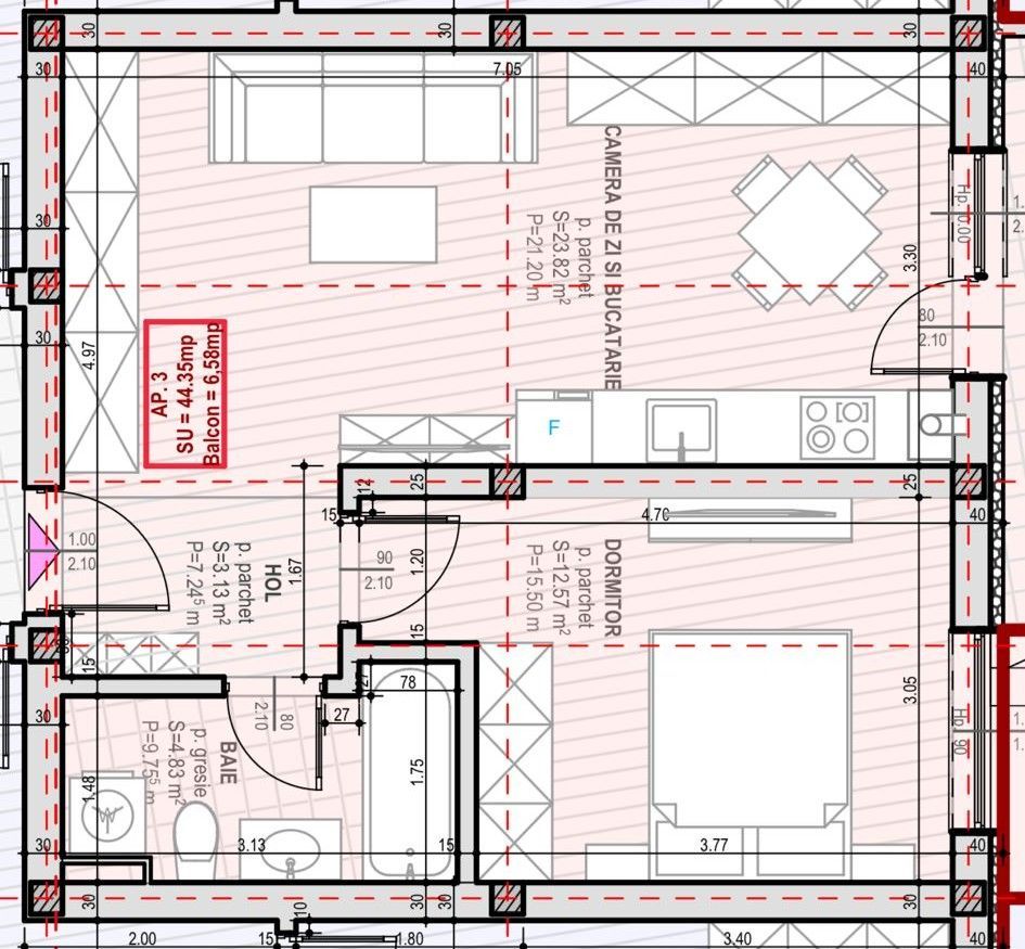 Apartament 2 camere - Selimbar, Unirii - Poză 10