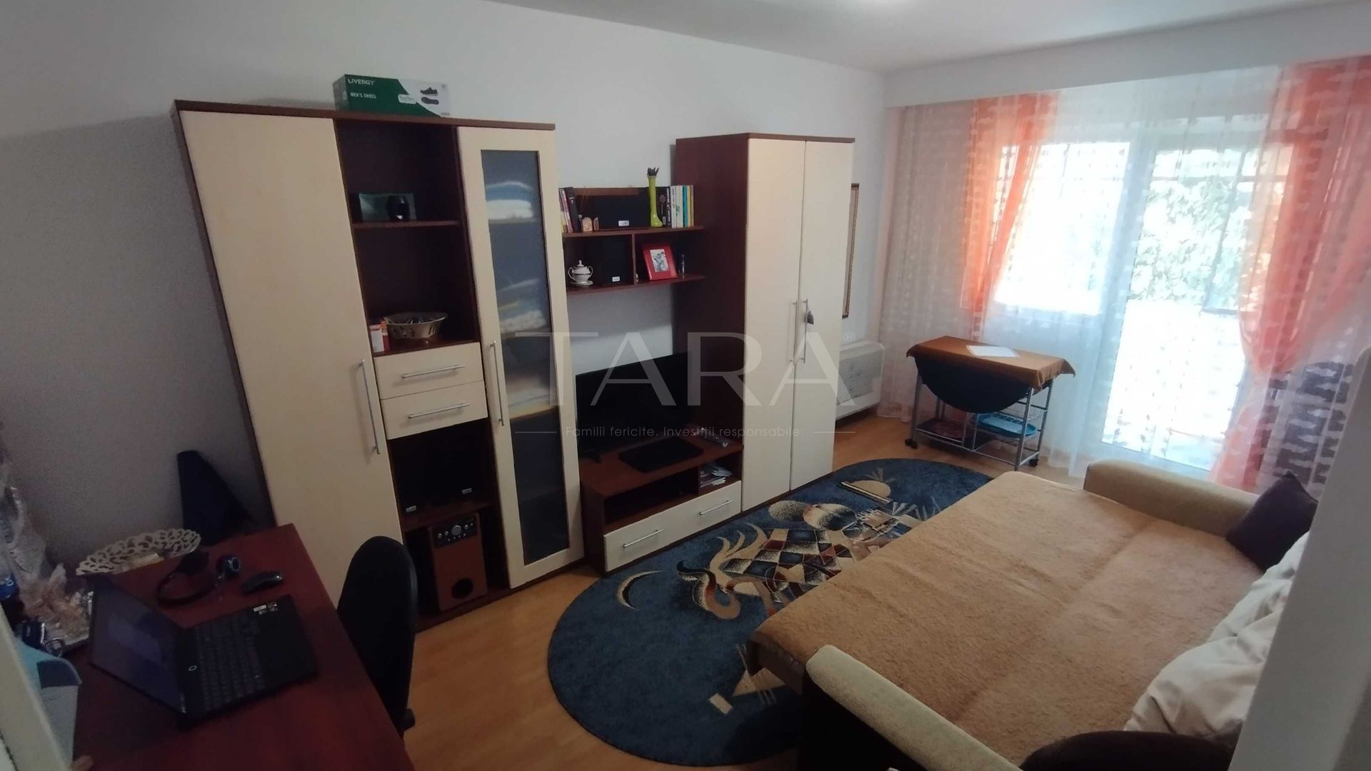 Garsonieră cu balcon și orientare sudică, zona Expo, Mărăști. - Poză 1