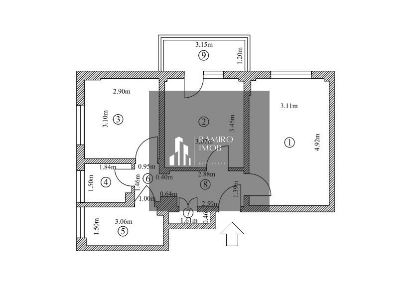 Apartament 3 camere decomandat - Piata Progresul - Soseaua Giurgiului - Poză 3