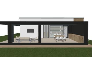 Casă pe parter, 260 mp, teren 1434 mp | Balotești - Poză 3