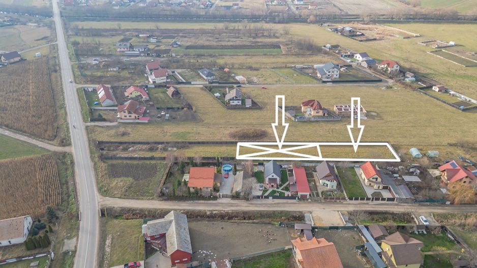 Două Loturi Alăturate de 500 mp Disponibile în Bod, Strada Gării - Poză 3