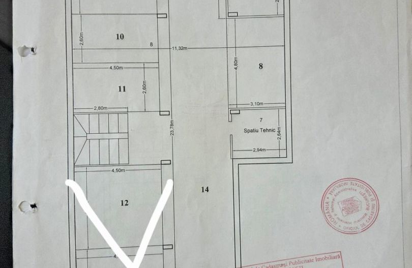 Spatiu subsol 227mp cu parcari subterane si boxe - Poză 5