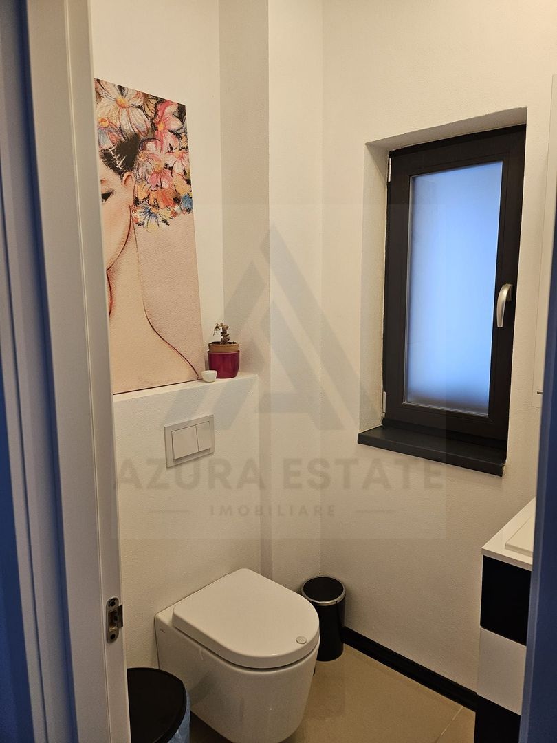 Casa moderna 4 camere 2 bai teren 500 mp terasa si pod in Selimbar - Poză 14