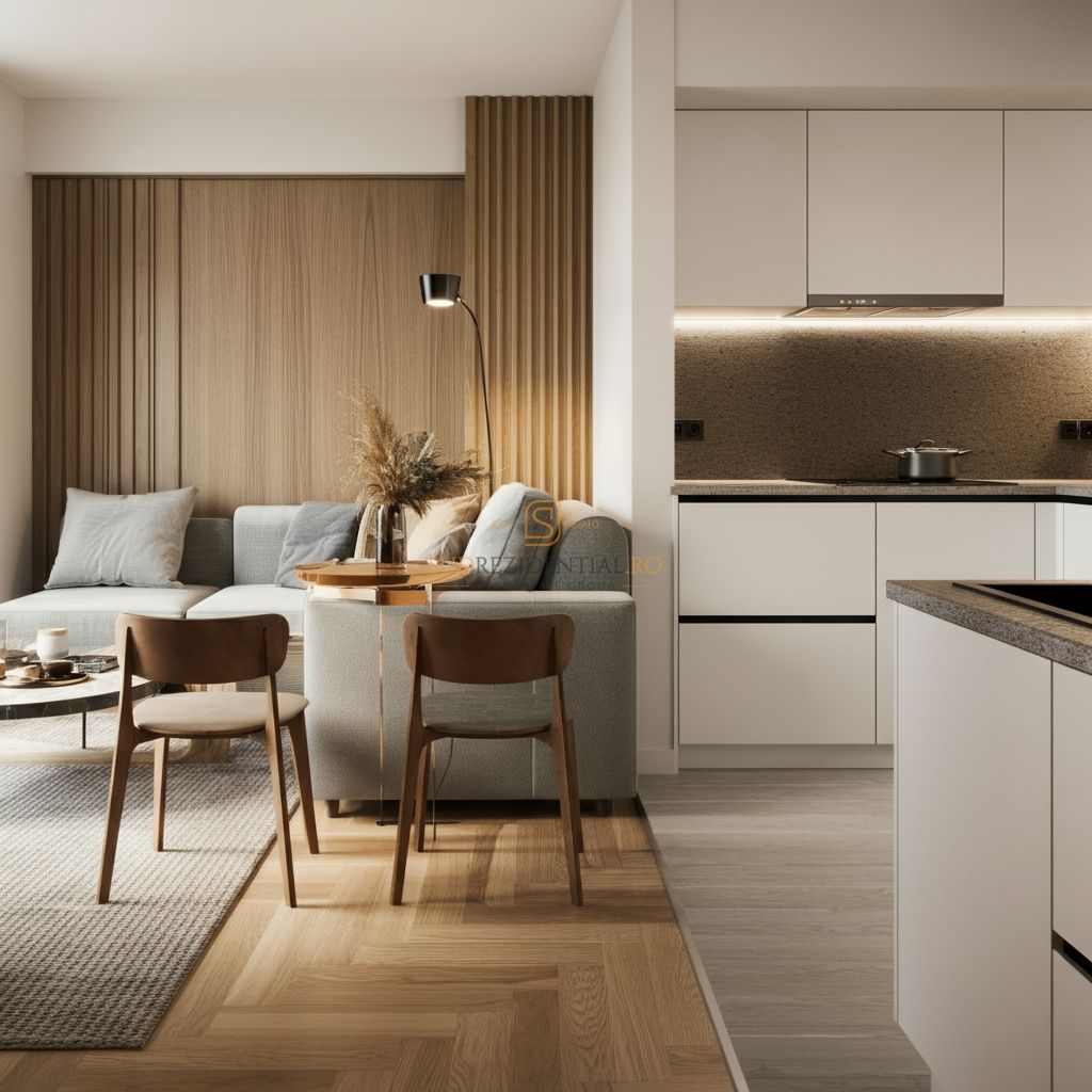 Apartament modern cu 3 camere si balcon, bloc nou,acces metrou Berceni - Poză 2