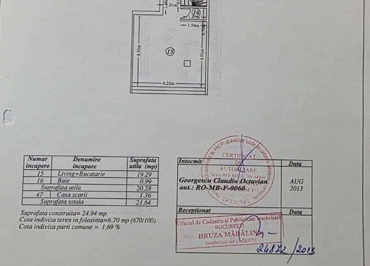 Apartament 2 camere str Straja. - Poză 8