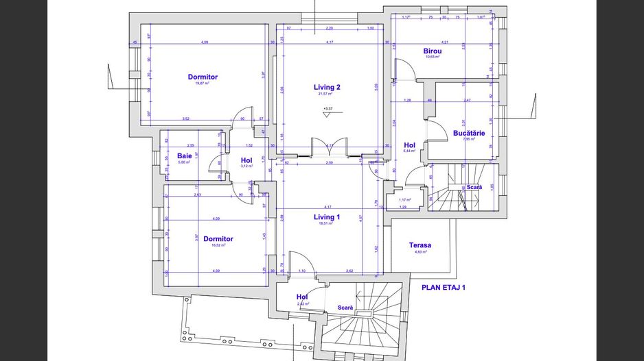 Vila individuală interbelica 16 camere Primaverii, Dorobanti, Beller - Poză 20