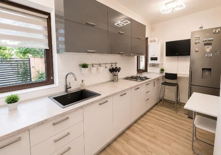 Duplex spațios, complet mobilat, într-o zonă liniștită, lângă râu - Poză 13
