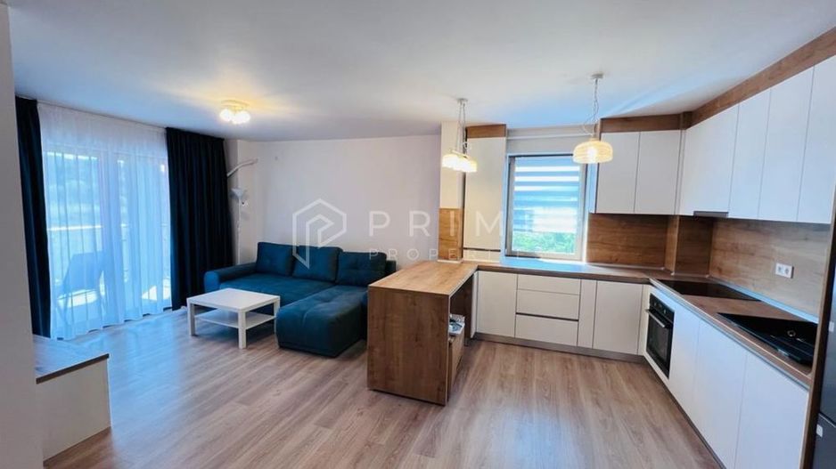 Apartament cu 2 camere, mobilat si utilat lux, de închiriat, bloc nou - Poză 2