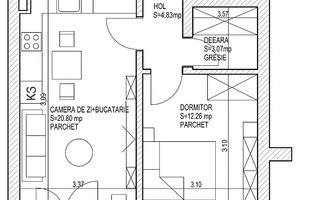 Apartament 2 Camere | Parcare | Tractorul | Grandis Residence - Poză 5