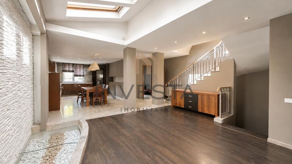 Casa de 360 mp cu sauna si garaj dublu de inchiriat in zona Buna Ziua - Poză 5