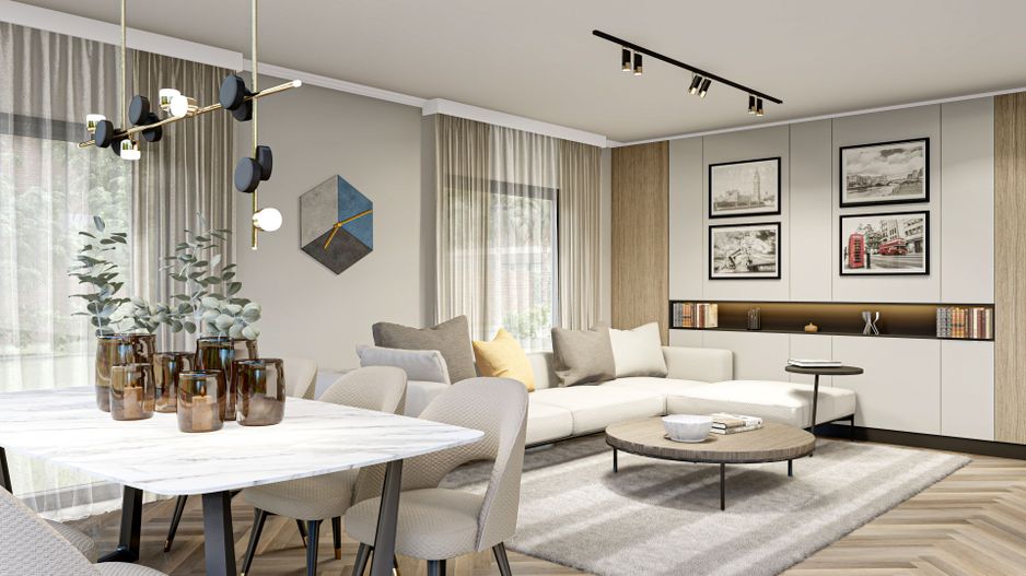 Casa individuala 4 camere 3 bai garaj Cartier Izvor Tarlungeni Brasov - Poză 2