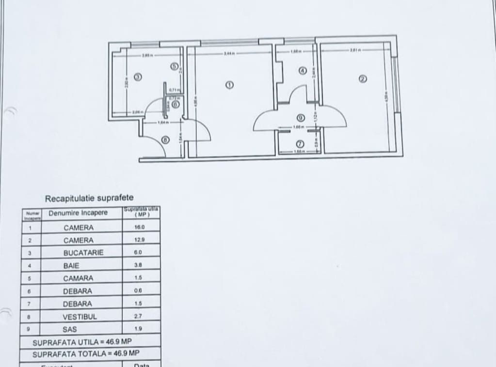 Apartament cu doua camere, Aparatorii Patriei, 79.000€ negociabil - Poză 20
