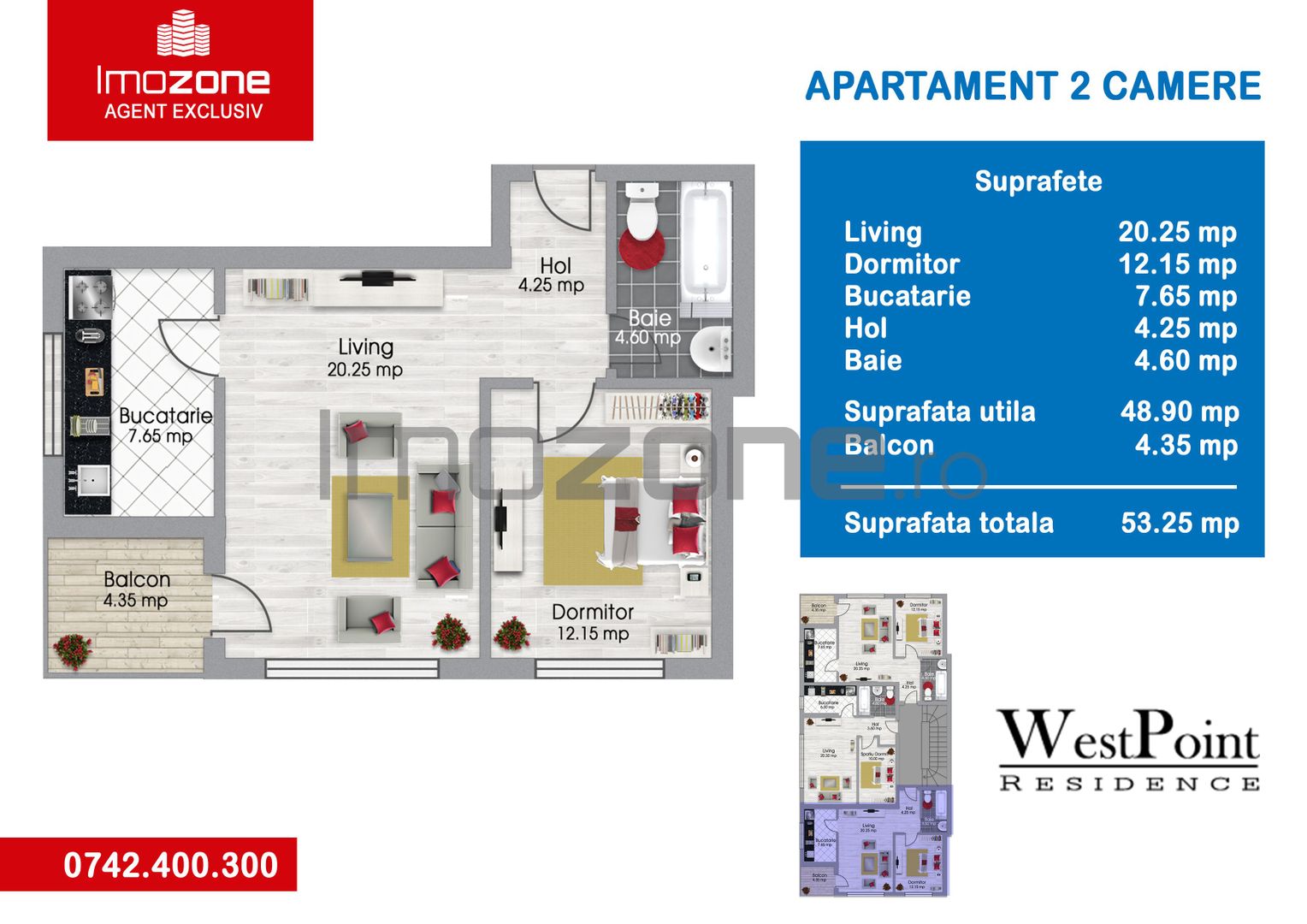 WestPoint Residence - Barsanesti 40 - Poză 13