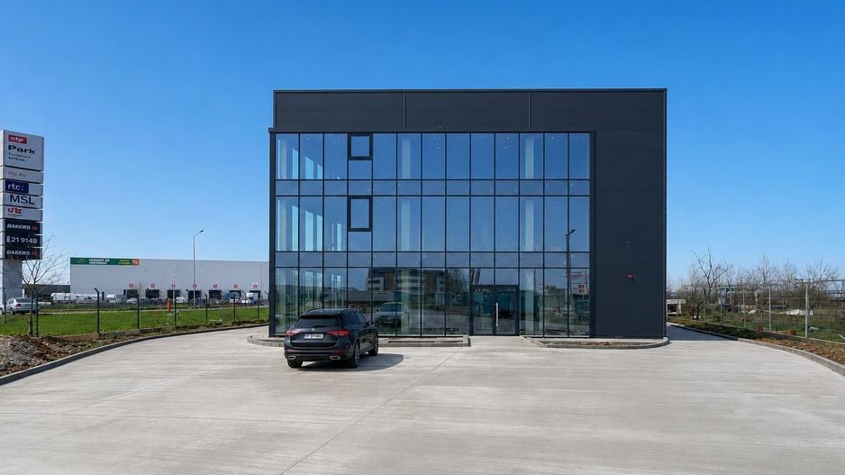 Spațiu logistic nou, cu 4 hale plus showroom și spațiu birouri P+2 - Poză 3