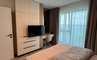 Apartament 2 camere Mamaia | Vedere frontală la lac | mobilat modern - Poză 9