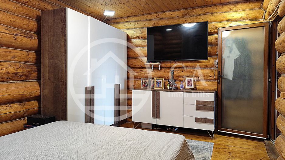 De vanzare BALTA DE PESCUIT, 3,80 ha, cabana din busteni, langa Vama Bors, Bihor - Poză 4