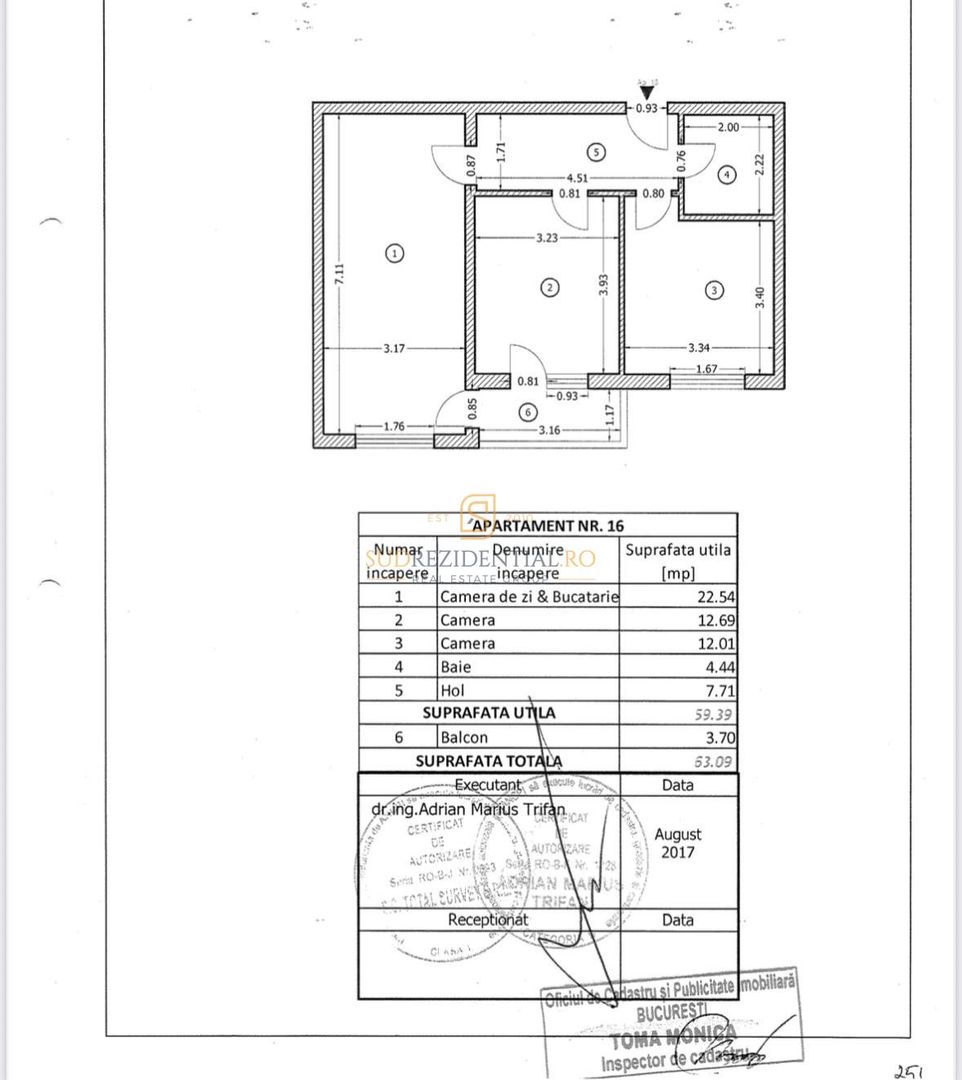 Apartament 3 camere gata de mutare + 2 locuri de parcare, Str Pucheni - Poză 12