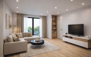 Penthouse 3 camere- 100mp- terasa 76 mp -la cheie- zona Veterani Sibiu - Poză 4