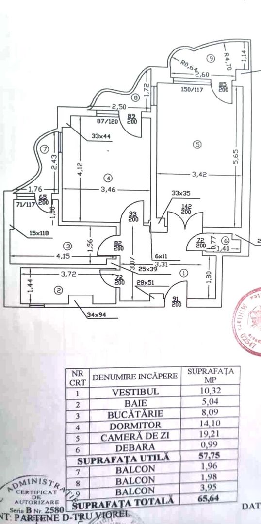 Vanzare 2 Camere Bd. Unirii Luxul Liniștii Monolit 1989 Vedere Spate 3 Balcoane - Poză 8