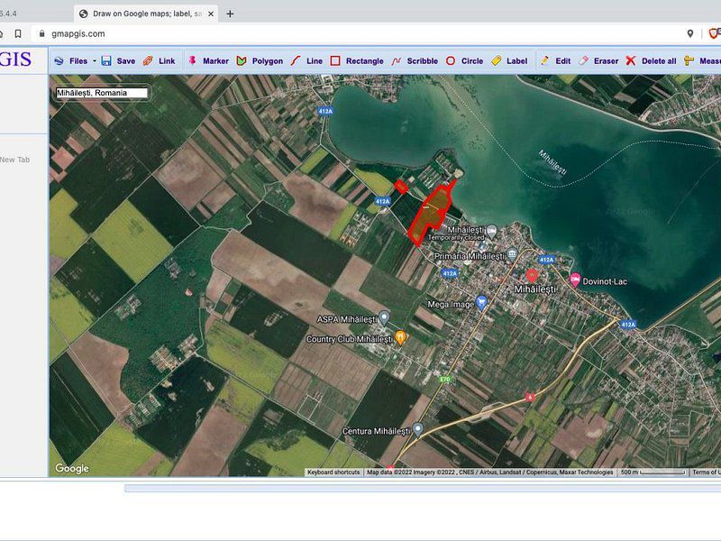 Teren extravilan Mihailesti 15 ha - Poză 4