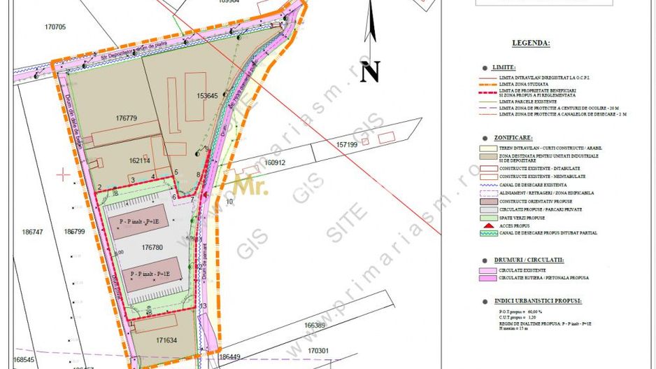 De vânzare teren cu P.U.Z aprobat Str Depozitelor Satu Mare - Poză 1