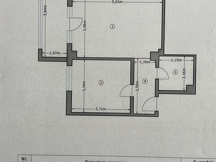 Apartament 2 Camere Lux Militari Residence Tineretului - Schiță 9