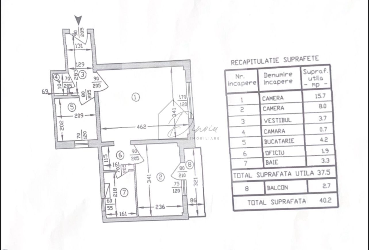 COM 0% I Apartament 2 cam TEI I Parc roata I renovat total 2025, 40 mp - Poză 3