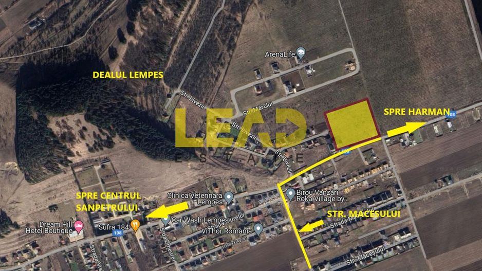 Teren intravilan, 545 mp, langa Lempes, inca 4 loturi! - Poză 4