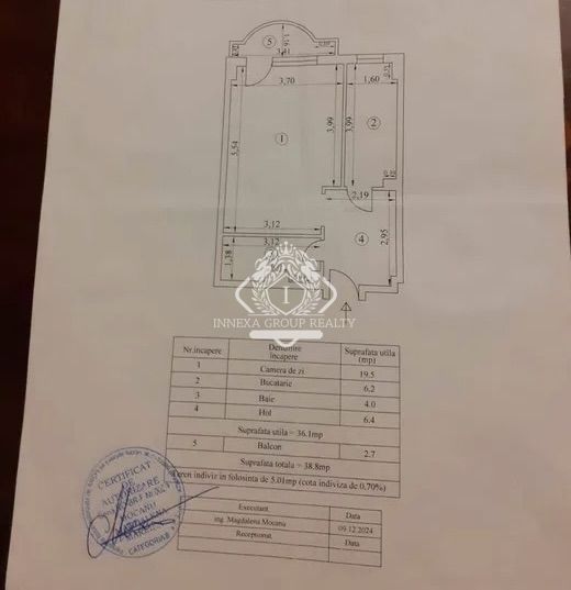 Petre Ispirescu | Garsoniera | 39mp | et 2 | dec | 64.000 euro - Poză 8