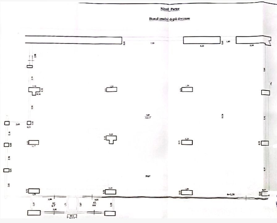 Vânzare, spațiu comercial, 535 mp, bd. Dacia, Botanica - Schiță 11