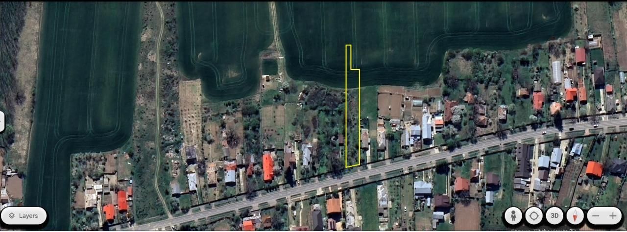 CIOLPANI  - DC 101 C, vanzare 1.600 mp. teren cu pozitie excelenta - Poză 5