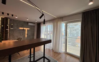 Penthouse mobilat lux, parcare, AC, bloc nou, Semicentral, zona Horea - Poză 16