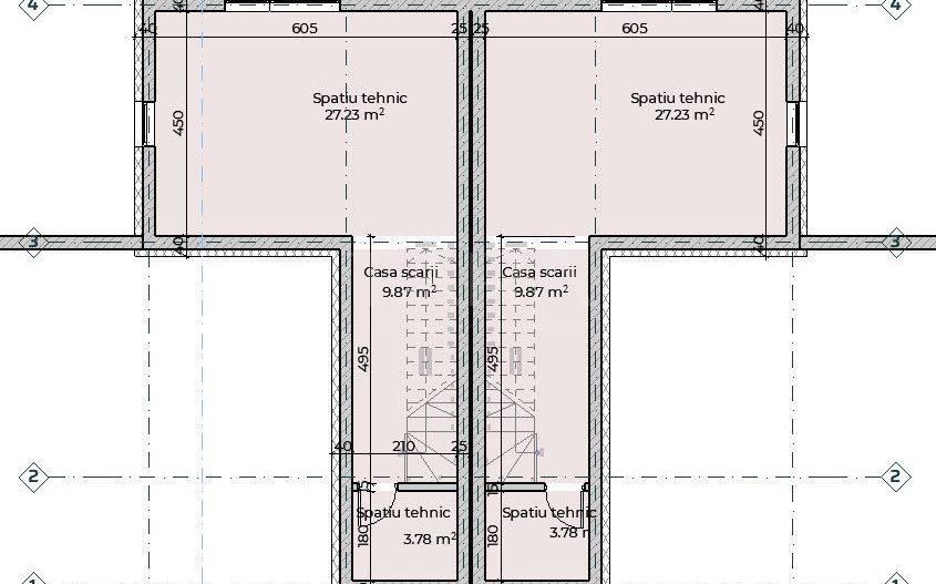 Duplex semifinisat cu 4 camere în Sânnicoara - Poză 11