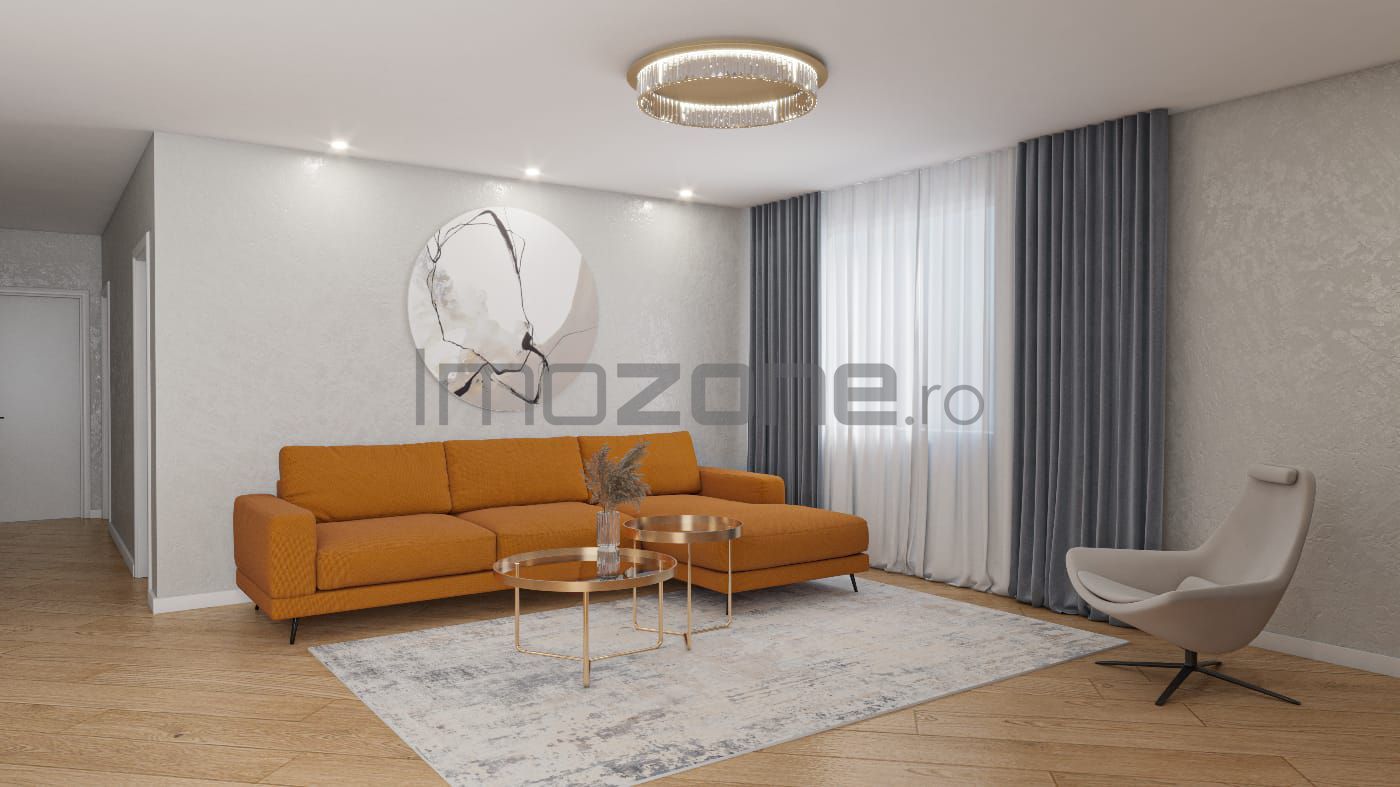 PENTHOUSE-DEOSEBIT, 4 CAMERE, 3 DORMITOARE, 3 BAI, TERASA 140,  BLOC FINALIZAT - Poză 3