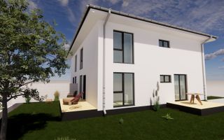 Casa tip Duplex in Selimbar-Calitate garantata-250 mp teren- 120 mpu - Poză 1