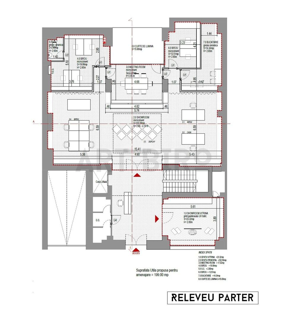 Zero comision, 199mp spatiu birou - comercial, Piata Unirii - Poză 11