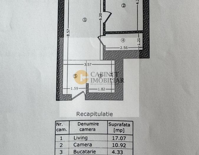 2 camere I Complex  Aviatiei Park I Etaj 2 I 2020 - Poză 16