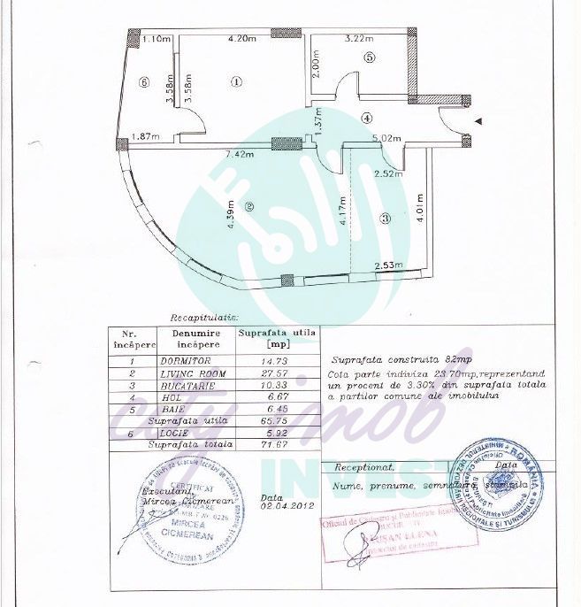 3 camere modern | Bloc 2013 | Calea Calarasi | Lift - Poză 21