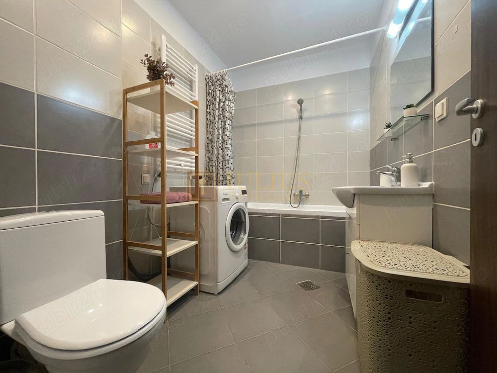 2 camere| Uranus Plaza| etaj 1| parcare subterană| balcon| 65 mp - Poză 6