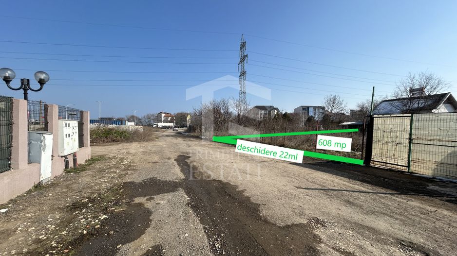 Teren intravilan 608mp Agigea RO-RO toate utilitățile vedere la mare - Poză 2