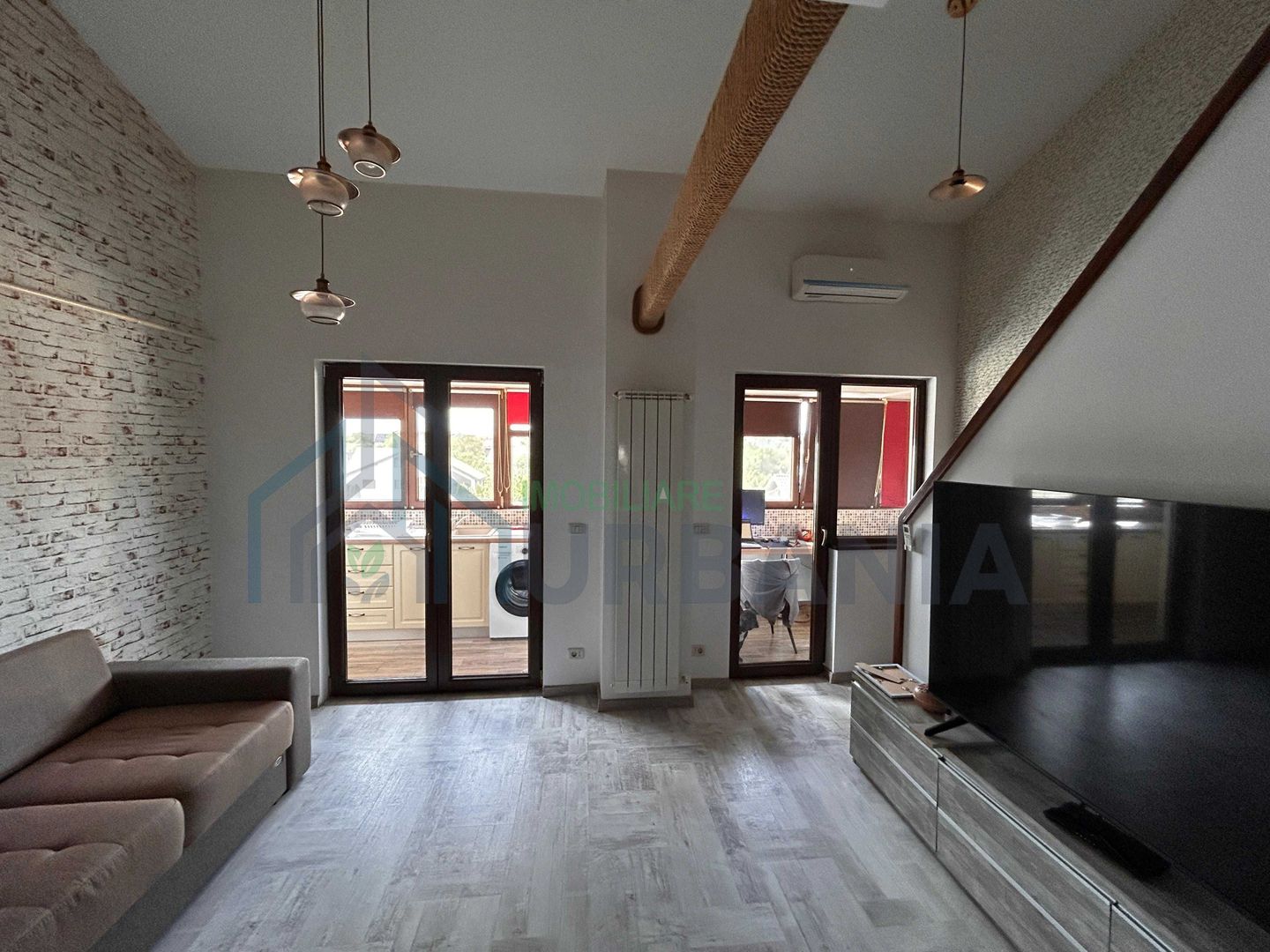 Apartament 3 camere, semidecomandat, 77 mp utili, mobilat si utilat – Nicole Residence, Valea Adanca, Iasi - Poză 1