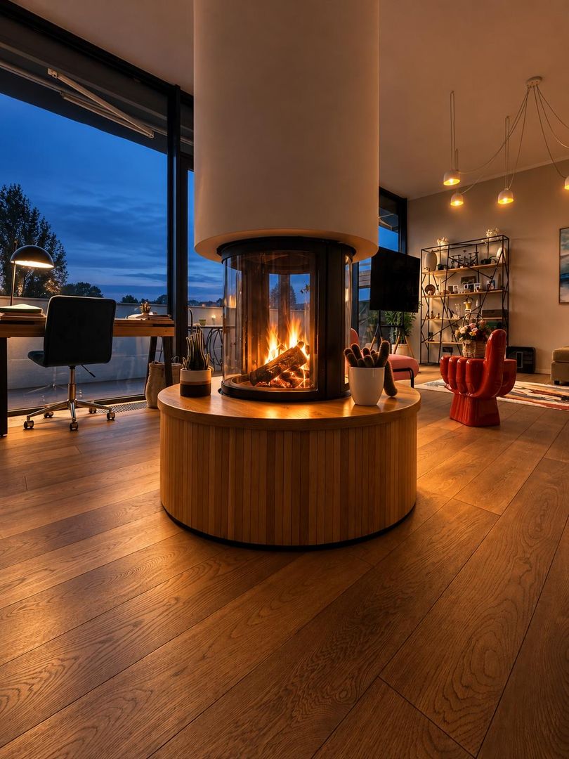 Penthouse duplex cu șemineu, saună și vedere la parcul Carol - Poză 10