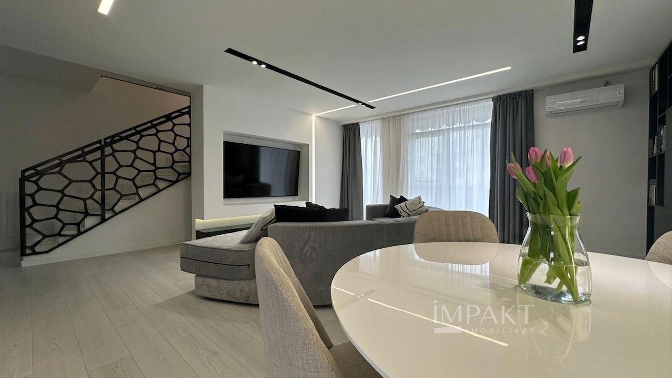 Penthouse Sopor | 120 mp | Design Modern | Terase 60 mp | 2 Parcari - Poză 2