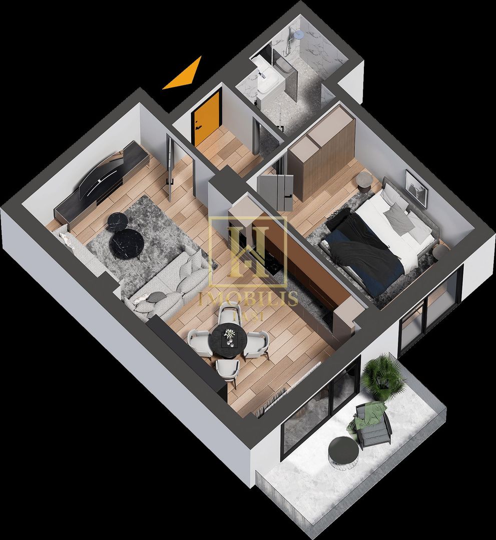 Promo! Apartament NOU 2 camere 62 mp + loc de parcare Cug 126800 euro - Poză 7