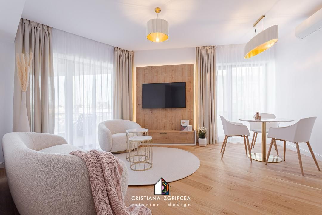 Premium 2 camere, Parkview Herăstrău – complet mobilat, construcție 2021 - Poză 1