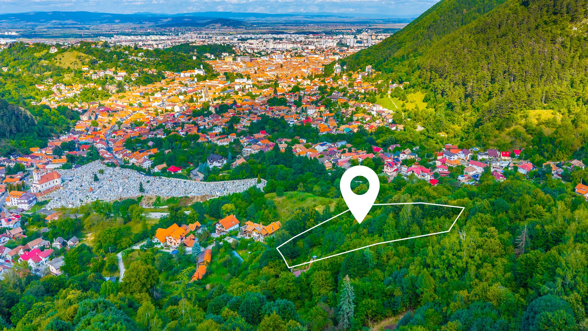 Teren intravilan de vanzare 3,094mp | Șcheii Brașovului | COMISION 0% - Poză 1