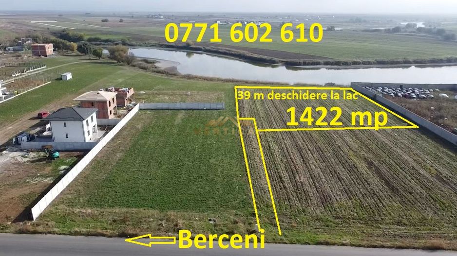 Teren Premium 1422 mp, oportunitate, Berceni/ Vidra - Poză 1